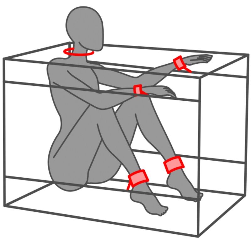 SECRET DOME - KINK CLUB LA NICHE CABINE NOIR ET ROUGE - 7eme ciel