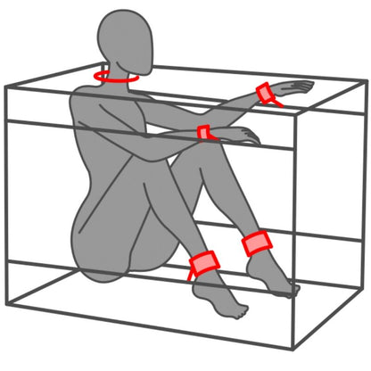 SECRET DOME - KINK CLUB LA NICHE CABINE NOIR ET ROUGE - 7eme ciel