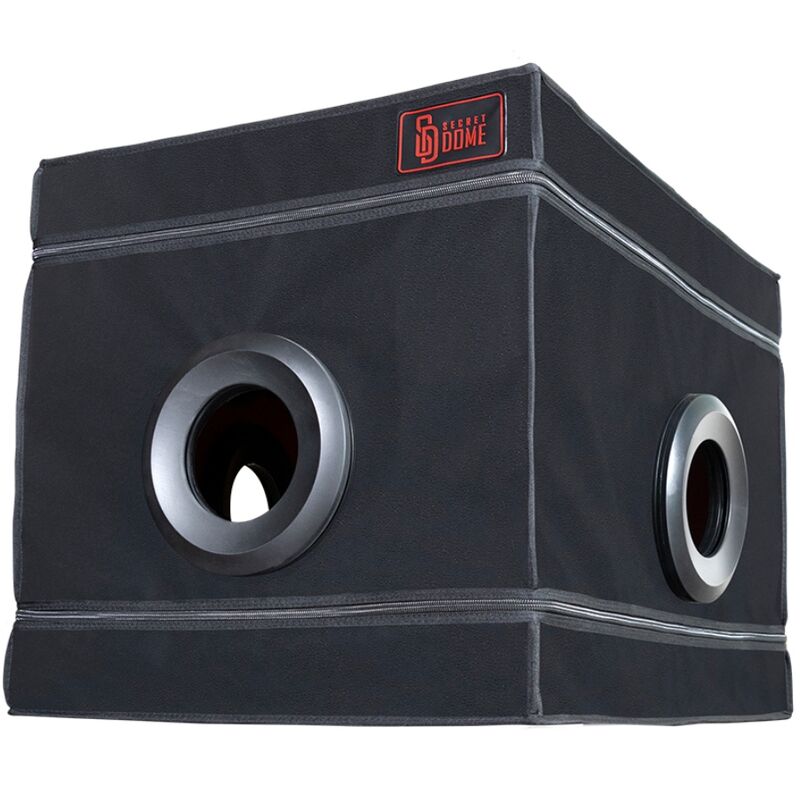 SECRET DOME - KINK CLUB LA NICHE CABINE NOIR ET ROUGE - 7eme ciel