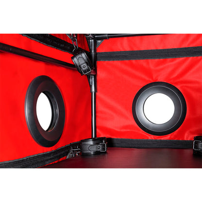 SECRET DOME - KINK CLUB LA NICHE CABINE NOIR ET ROUGE - 7eme ciel