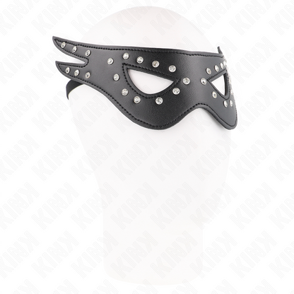 KINK - MASQUE SEXY EN CUIRETTE MODÈLE 2 27 x 13 CM - 7eme ciel