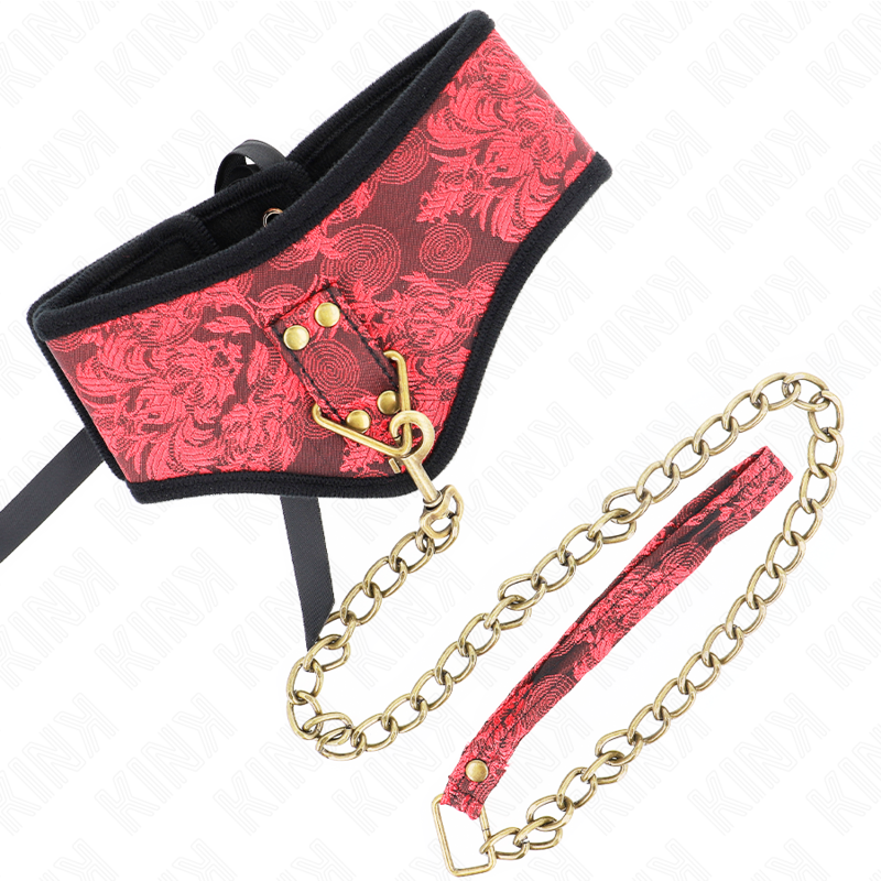 KINK - COLLIER MODÈLE SCANDALE AVEC BRACELET DENTELLE 75 CM 44 X 10 CM - 7eme ciel