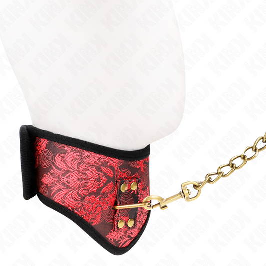 KINK - COLLIER MODÈLE SCANDALE AVEC BRACELET DENTELLE 75 CM 44 X 10 CM - 7eme ciel