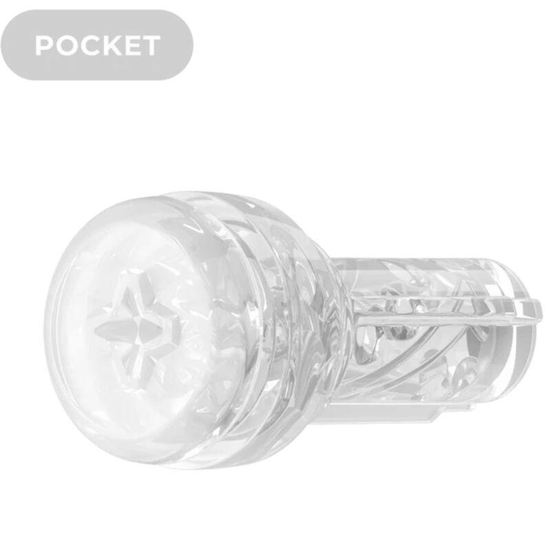 KIIROO - FEEL POCKET STROKER CRISTAL PAR KIIROO TRANSPARENT - 7eme ciel