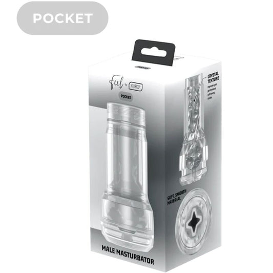 KIIROO - FEEL POCKET STROKER CRISTAL PAR KIIROO TRANSPARENT - 7eme ciel