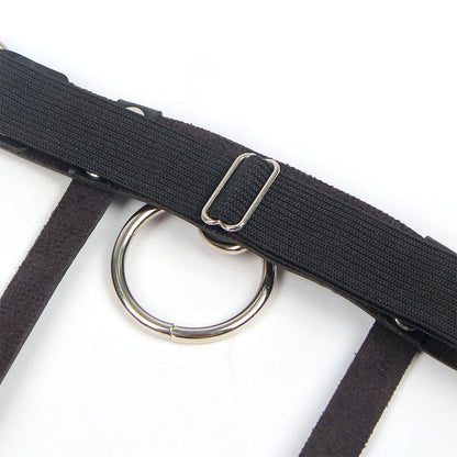 SUBBLIME - 953744 JARRETELLE PUNK EN CUIR AJUSTABLE NOIR TAILLE UNIQUE - 7eme ciel