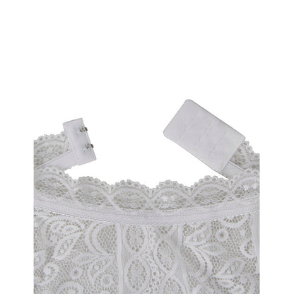 SUBBLIME - 953850 BODY DENTELLE BLANC S/M - 7eme ciel