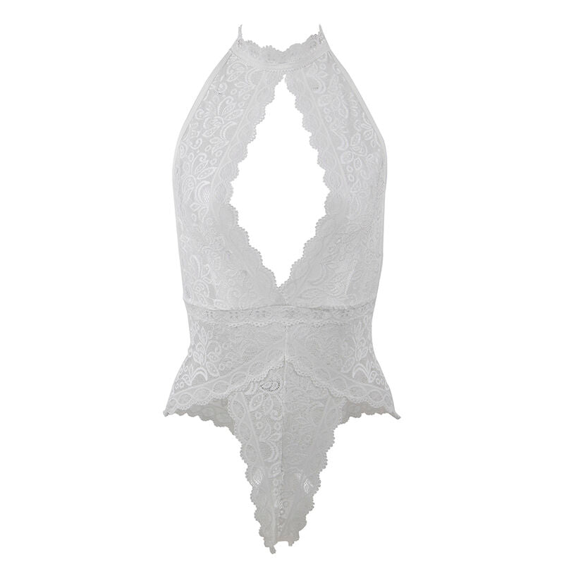 SUBBLIME - 953850 BODY DENTELLE BLANC S/M - 7eme ciel