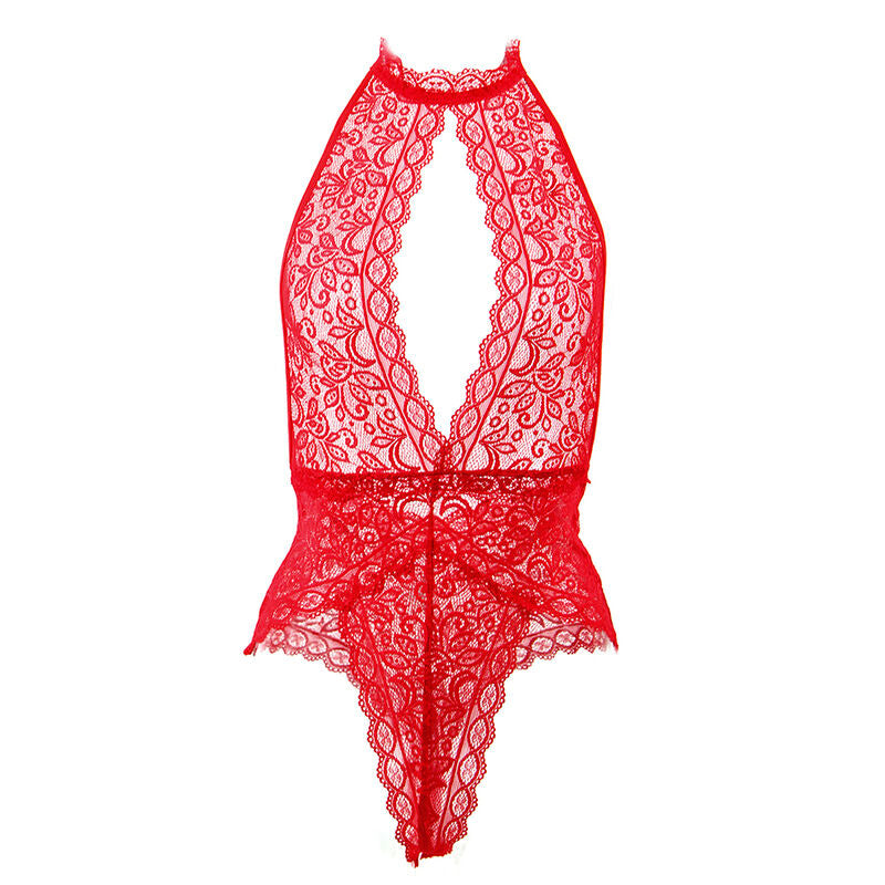SUBBLIME - 953874 BODY COUPE OUVERTE ROUGE S/M - 7eme ciel