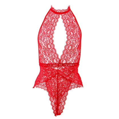 SUBBLIME - 953874 BODY COUPE OUVERTE ROUGE S/M - 7eme ciel