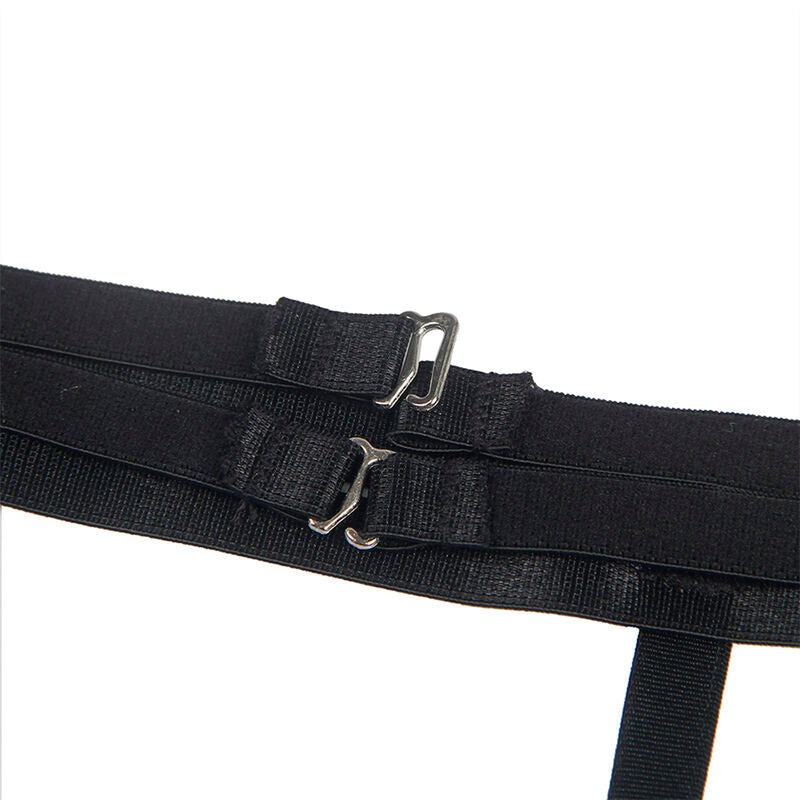 SUBBLIME - 954154 BODY AVEC PORTE-JARRETELLES NOIR L/XL - 7eme ciel
