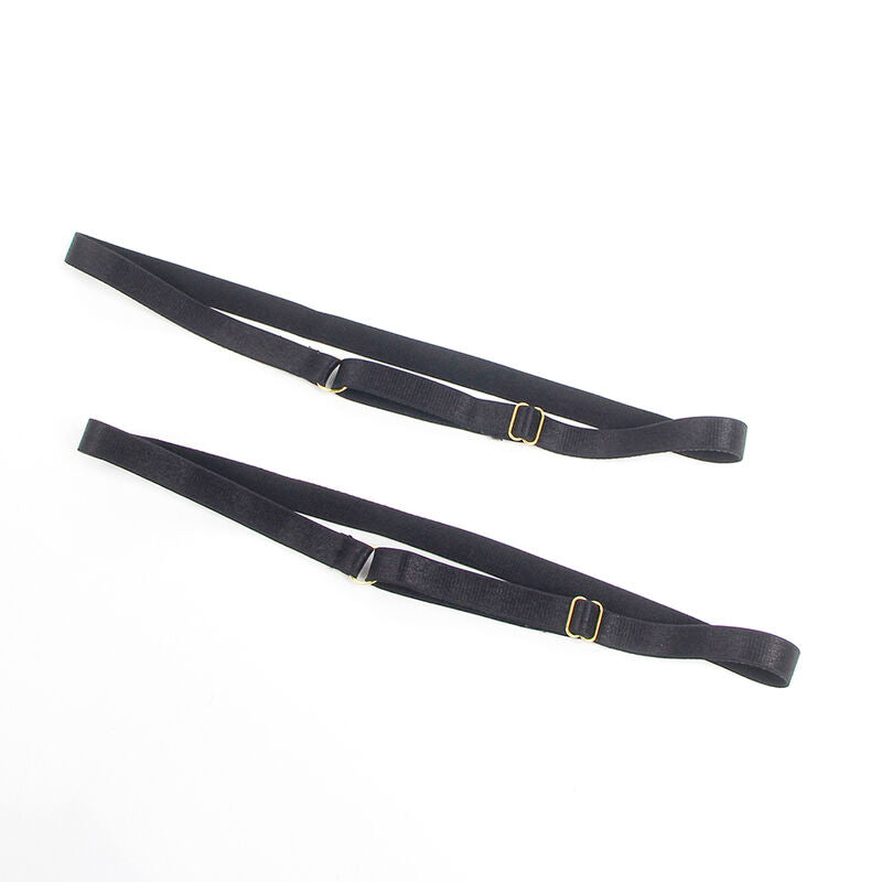 SUBBLIME - 954451 ROBE SEXY EN MAILLE CUIR NOIR L/XL - 7eme ciel