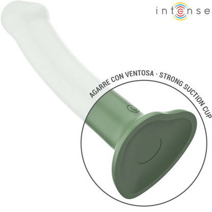 INTENSE - BECCA VIBRATEUR AVEC VENTOUSE 10 VIBRATIONS TÉLÉCOMMANDE VERTE - 7eme ciel