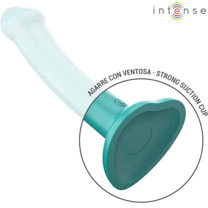 INTENSE - KATIE VIBRATEUR AVEC VENTOUSE 10 VIBRATIONS TÉLÉCOMMANDE BLEUE - 7eme ciel