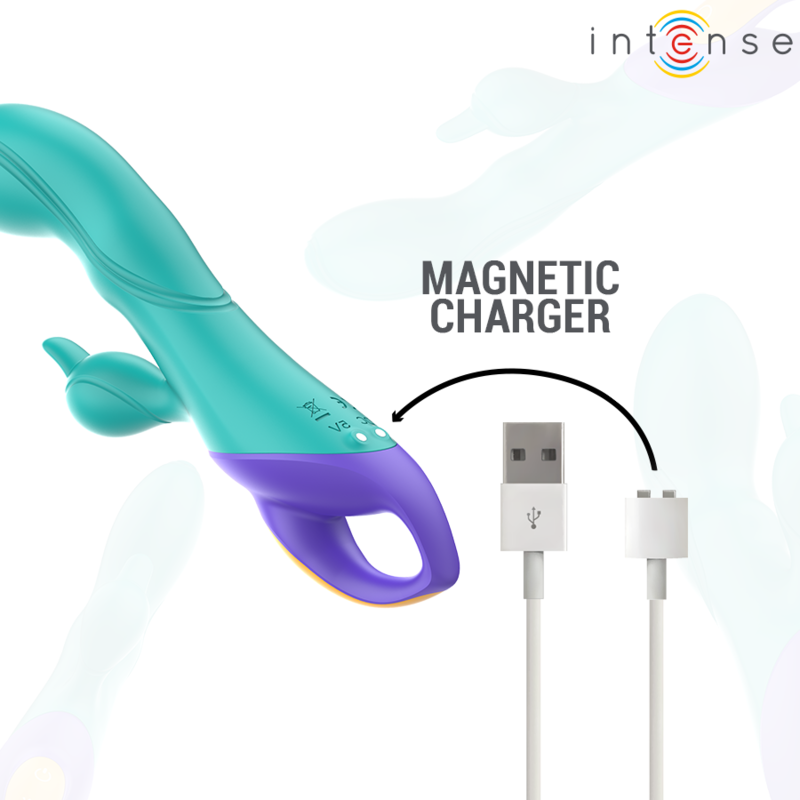 INTENSE - FRED VIBRATEUR RABBIT BLEU - 7eme ciel