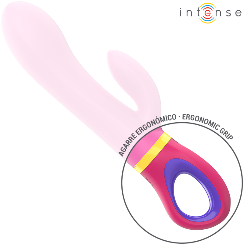 INTENSE - VIBRATEUR LAPIN ROSE DAPHNE - 7eme ciel