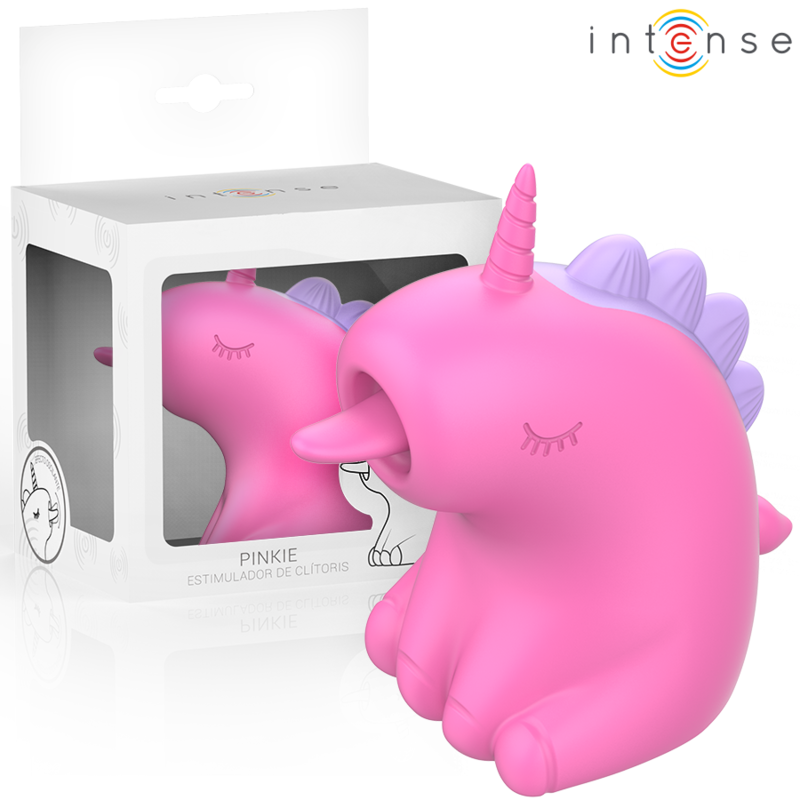 INTENSE - STIMULATEUR DE LANGUE ROTATIF À 360° PINKIE - 7eme ciel