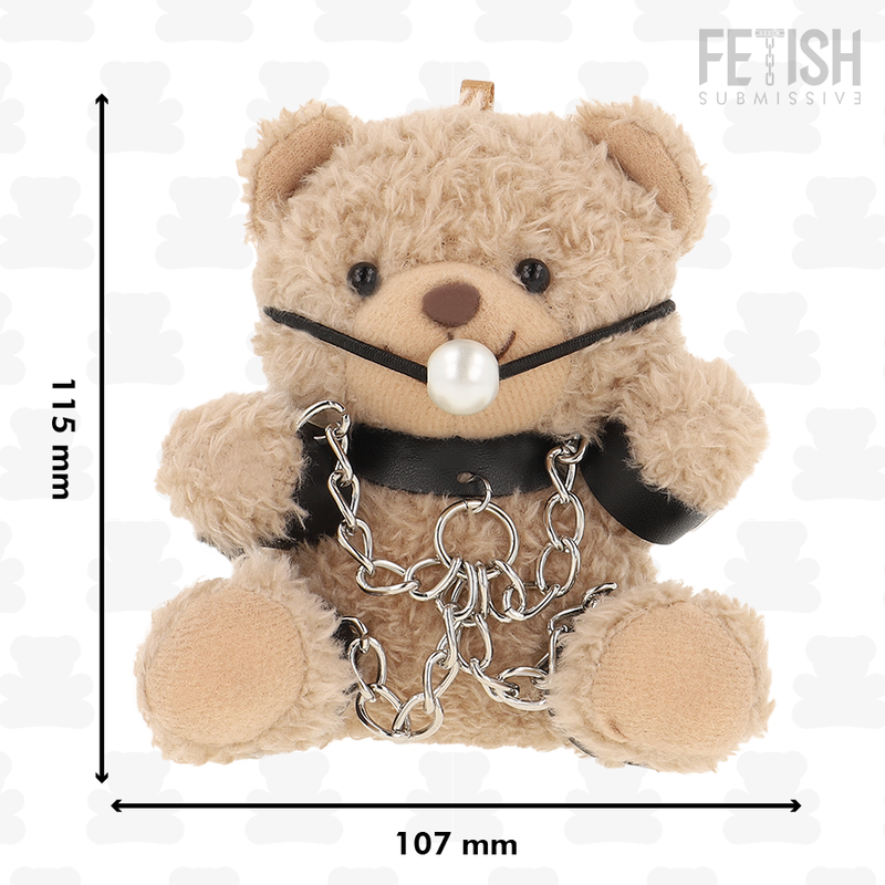 FETISH SUBMISSIVE - OURS EN PELUCHE FOZZIE MODÈLE BDSM 3 - 7eme ciel