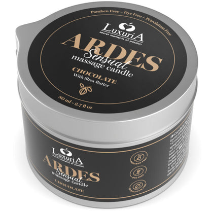 INTIMATELINE LUXURIA - BOUGIE DE MASSAGE AU CHOCOLAT - 7eme ciel