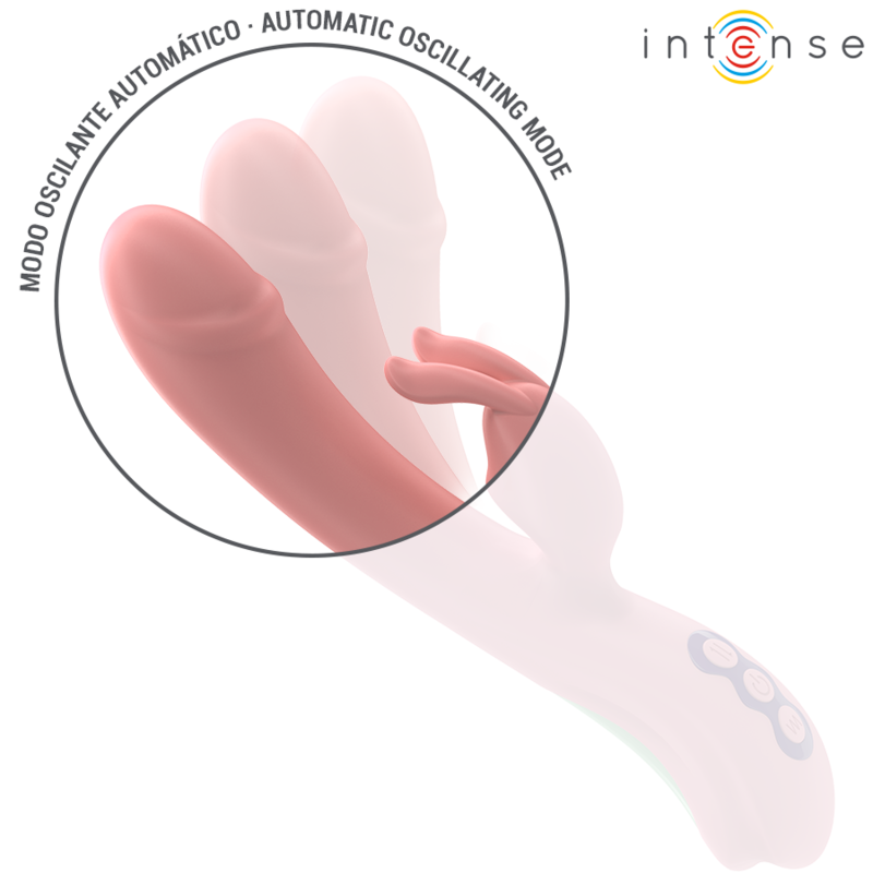 INTENSE - RACHEL VIBRATEUR RABBIT 5 VIBRATIONS ROSE - 7eme ciel
