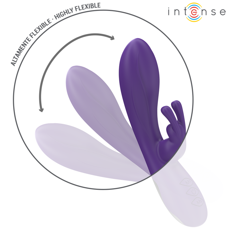INTENSE - RANDALL VIBRATEUR RABBIT 10 VIBRATIONS VIOLET - 7eme ciel