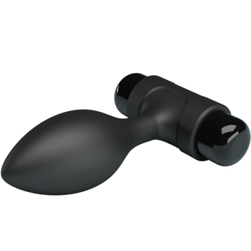 PRETTY LOVE - VIBRA BUTT 10 VIBRATIONS PLUG ANAL NOIR - 7eme ciel