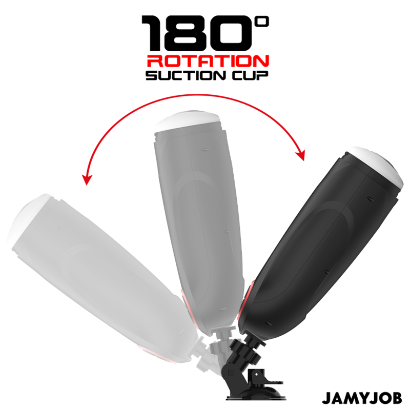 JAMYJOB - MASTURBATEUR VAGIN AUTOMATIQUE PAR GRAVITÉ 5 MODES D'ASPIRATION - 7eme ciel