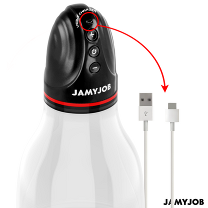 JAMYJOB - XPAND LITE POMPE À TESTICULES AUTOMATIQUE 3 NIVEAUX D'ASPIRATION GRIS - 7eme ciel