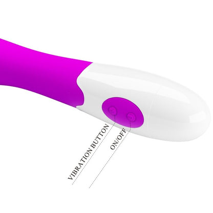PRETTY LOVE - VIBRATEUR ELEMENTAL 30 MODES DE VIBRATION VIOLET - 7eme ciel