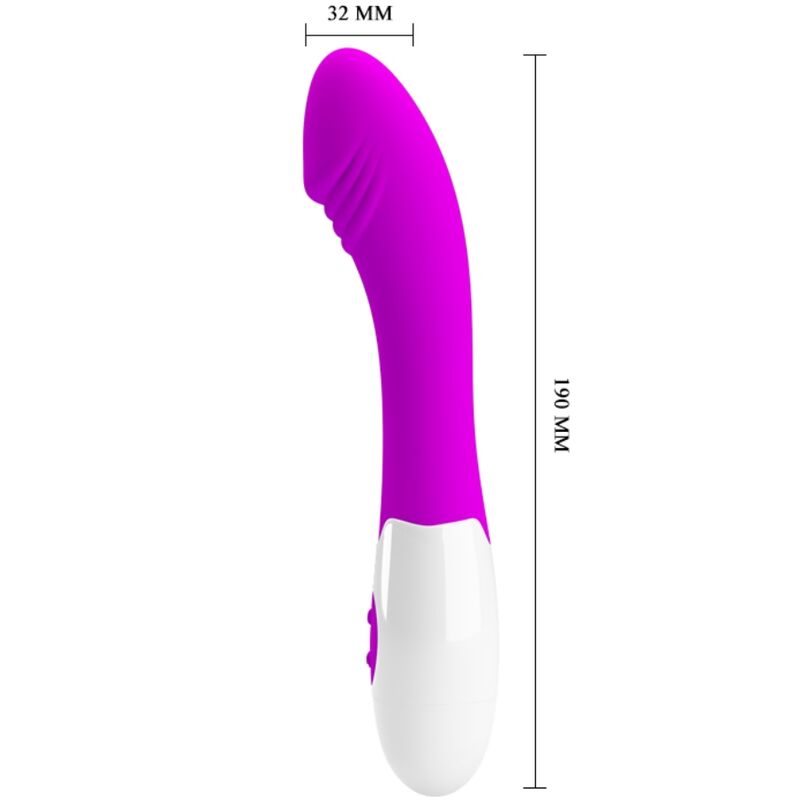PRETTY LOVE - VIBRATEUR ELEMENTAL 30 MODES DE VIBRATION VIOLET - 7eme ciel