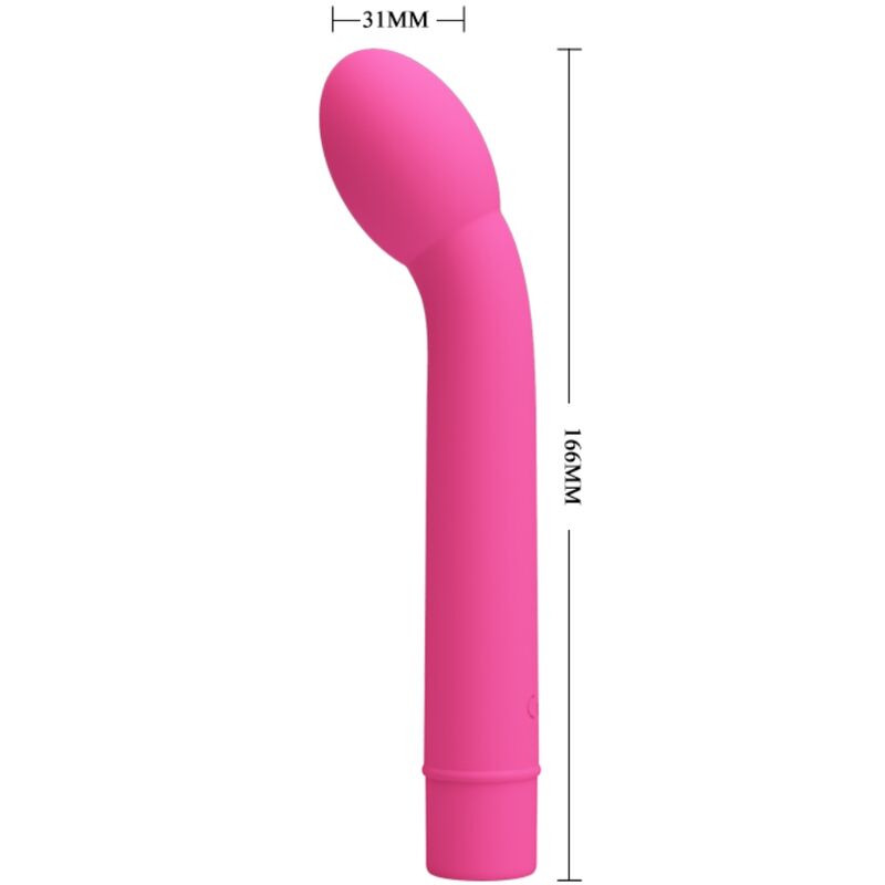 PRETTY LOVE - VIBRATEUR POINT G LOGAN 10 VIBRATIONS ROSE - 7eme ciel