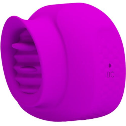 PRETTY LOVE - STIMULATEUR DE CLITORIS ESTELLE TONGUE 12 VIBRATIONS VIOLET - 7eme ciel