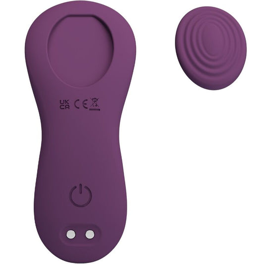 PRETTY LOVE - MANE LAY ON MASSEUR DE CLITORIS 10 VIBRATIONS TÉLÉCOMMANDE VIOLET - 7eme ciel