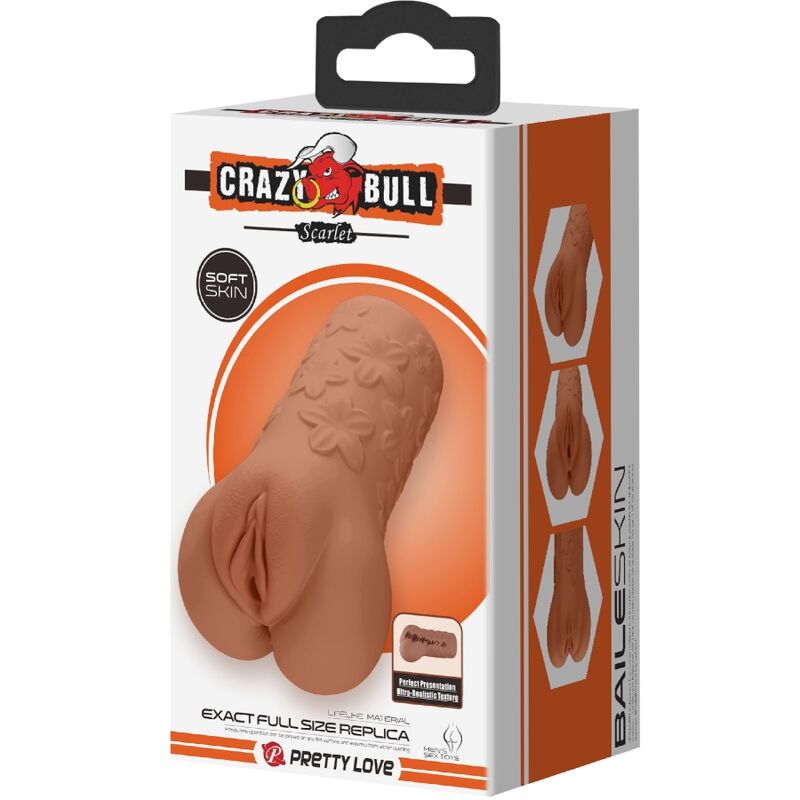 CRAZY BULL - DESSIN DE VAGIN ET D'ANUS ÉCARLATE AVEC CHAIR DE FLEURS - 7eme ciel