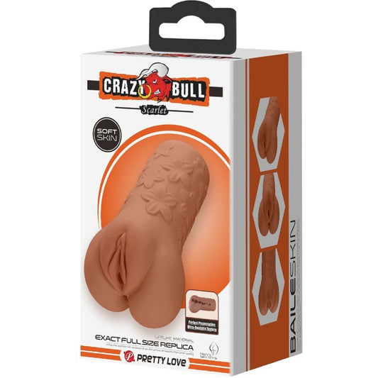CRAZY BULL - DESSIN DE VAGIN ET D'ANUS ÉCARLATE AVEC CHAIR DE FLEURS - 7eme ciel