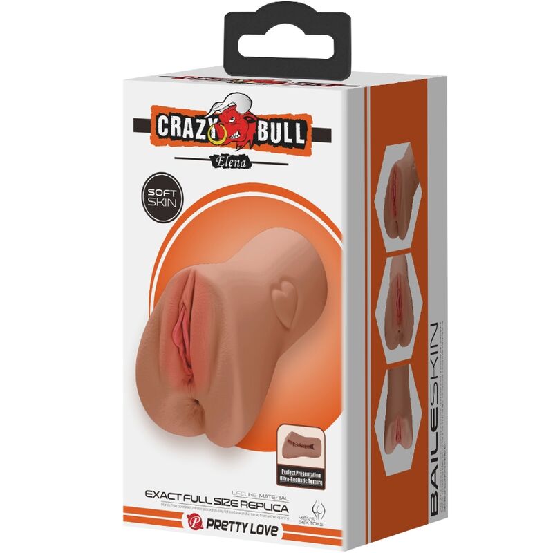 CRAZY BULL - CONCEPTION DE VAGIN ET D'ANUS ÉCARLATE AVEC UNE CHAIR EN FORME DE CŒUR - 7eme ciel