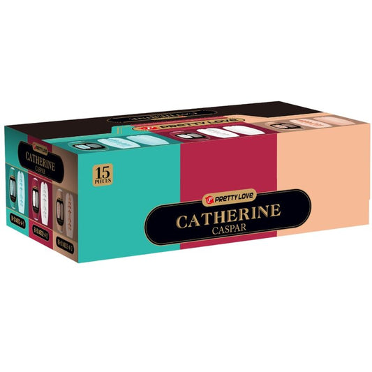 PRETTY LOVE - CASPAR PACK 15 DIFFÉRENTS MASCRUBATEURS HOMMES