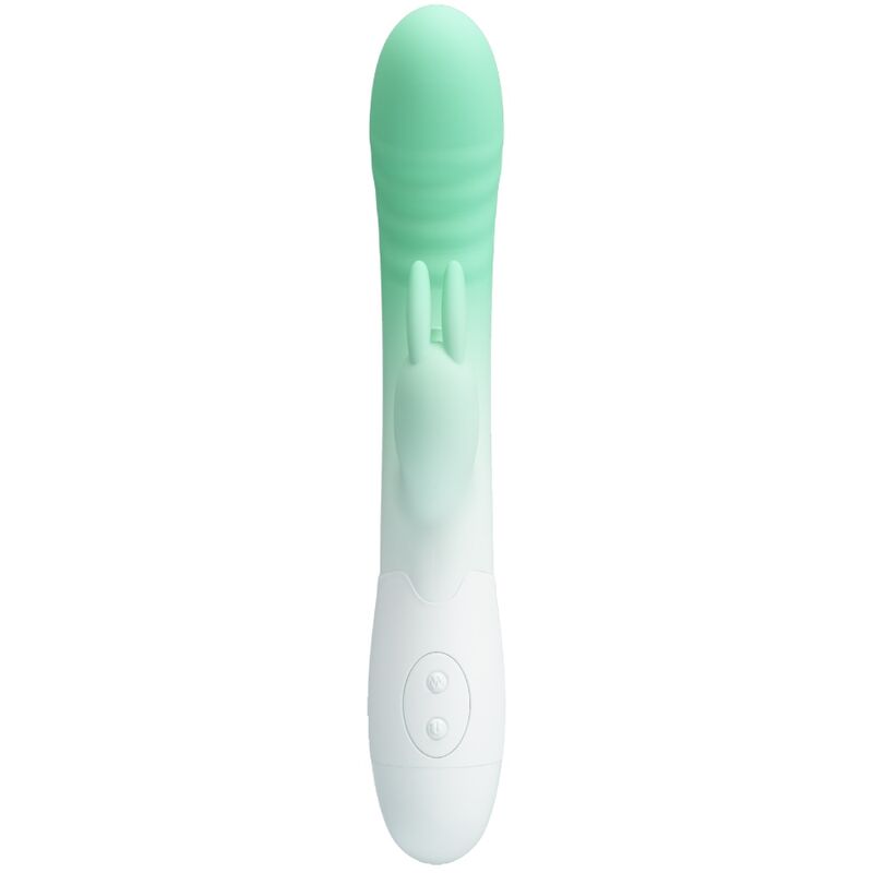 PRETTY LOVE - VIBRATEUR LAPIN CERBERUS 30 VIBRATIONS VERT - 7eme ciel