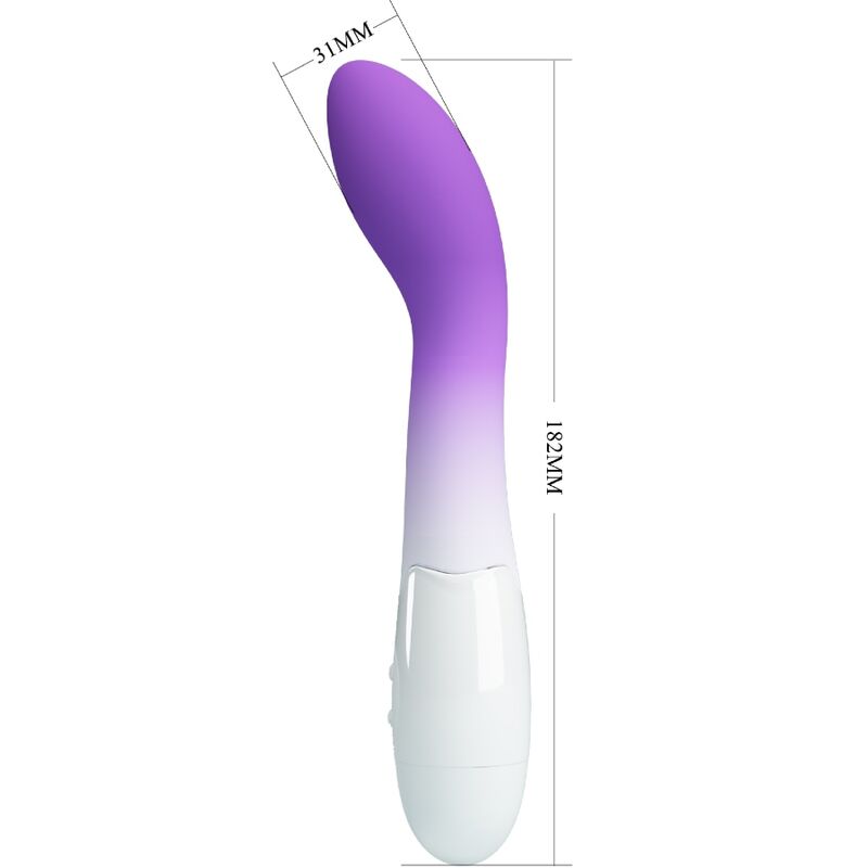 PRETTY LOVE - VIBRATEUR POINT G BISHOP 30 VIBRATIONS VIOLET - 7eme ciel