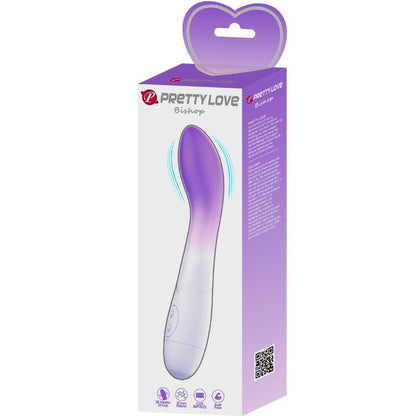 PRETTY LOVE - VIBRATEUR POINT G BISHOP 30 VIBRATIONS VIOLET - 7eme ciel