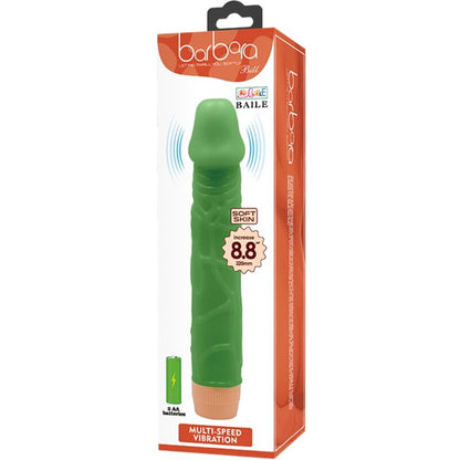 BAILE - VIBRATEUR RÉALISTE BILL 22,5 CM VERT - 7eme ciel
