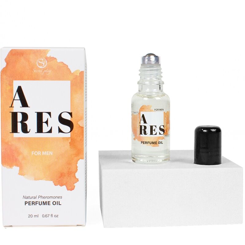 SECRETPLAY - ARES PARFUM NATUREL PHÉROMONES EN HUILE POUR HOMME 20 ML - 7eme ciel