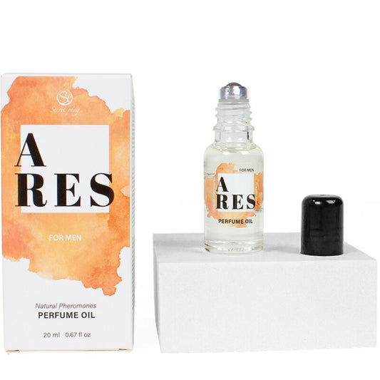 SECRETPLAY - ARES PARFUM NATUREL PHÉROMONES EN HUILE POUR HOMME 20 ML - 7eme ciel