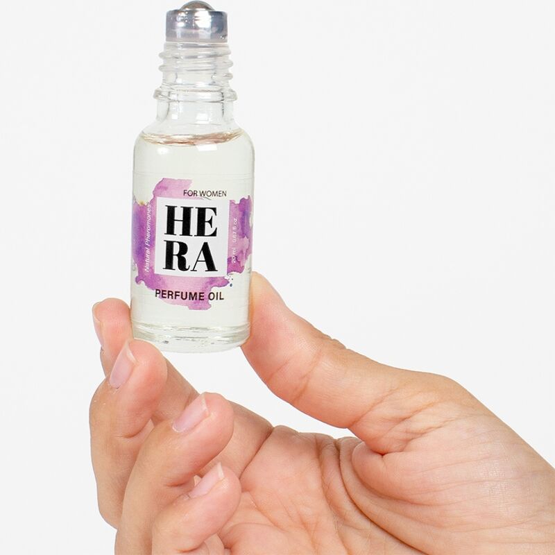 SECRETPLAY - HERA PARFUM NATUREL PHÉROMONES EN HUILE POUR FEMME 20 ML - 7eme ciel