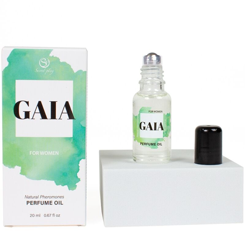 SECRETPLAY - GAIA PARFUM NATUREL PHÉROMONES EN HUILE POUR FEMME 20 ML - 7eme ciel