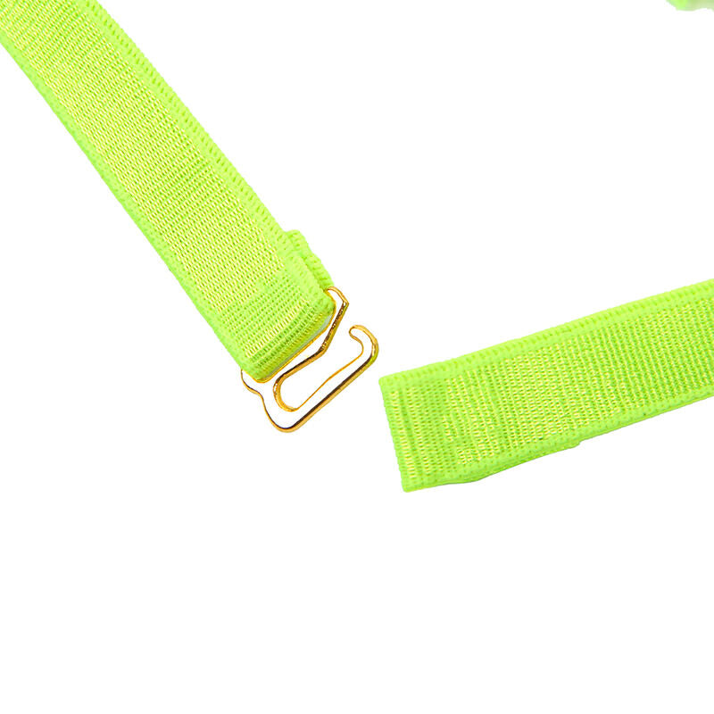 SUBBLIME - 955274 ENSEMBLE SOUTIEN-GORGE AVEC COLLIER ET DÉTAILS DE JAMBES VERT FLUORESCENT S/M - 7eme ciel