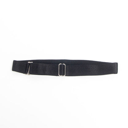 SUBBLIME - 955380 ROBE À BRETELLES EN CUIR NOIR L/XL - 7eme ciel