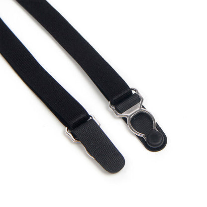 SUBBLIME - 955496 BODY EN DENTELLE AVEC NŒUDS ET JARRETELLES NOIR S/M - 7eme ciel