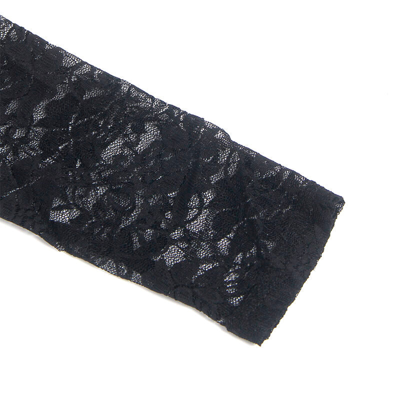 SUBBLIME - 955595 ROBE À MANCHES LONGUES AVEC DENTELLE NOIRE S/M - 7eme ciel