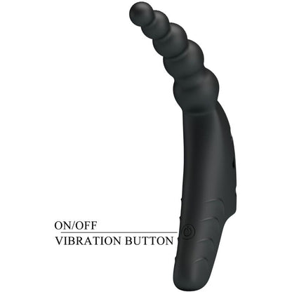 PRETTY LOVE - JORDIN FINGER VIBRATOR 10 VIBRATIONS NOIR - 7eme ciel